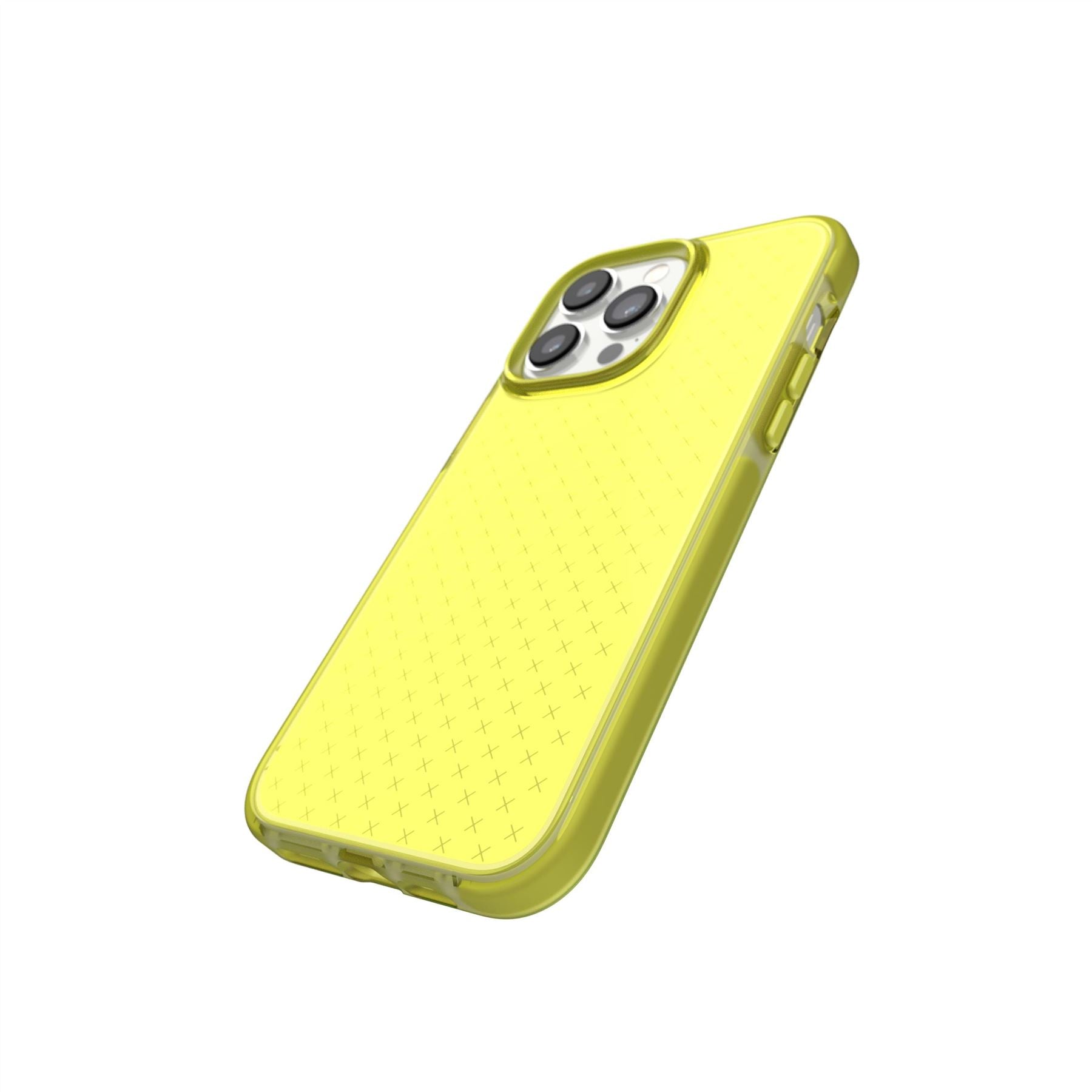 Evo Check - Apple iPhone 14 Pro Max Case - Acid Yellow | Tech21 - US