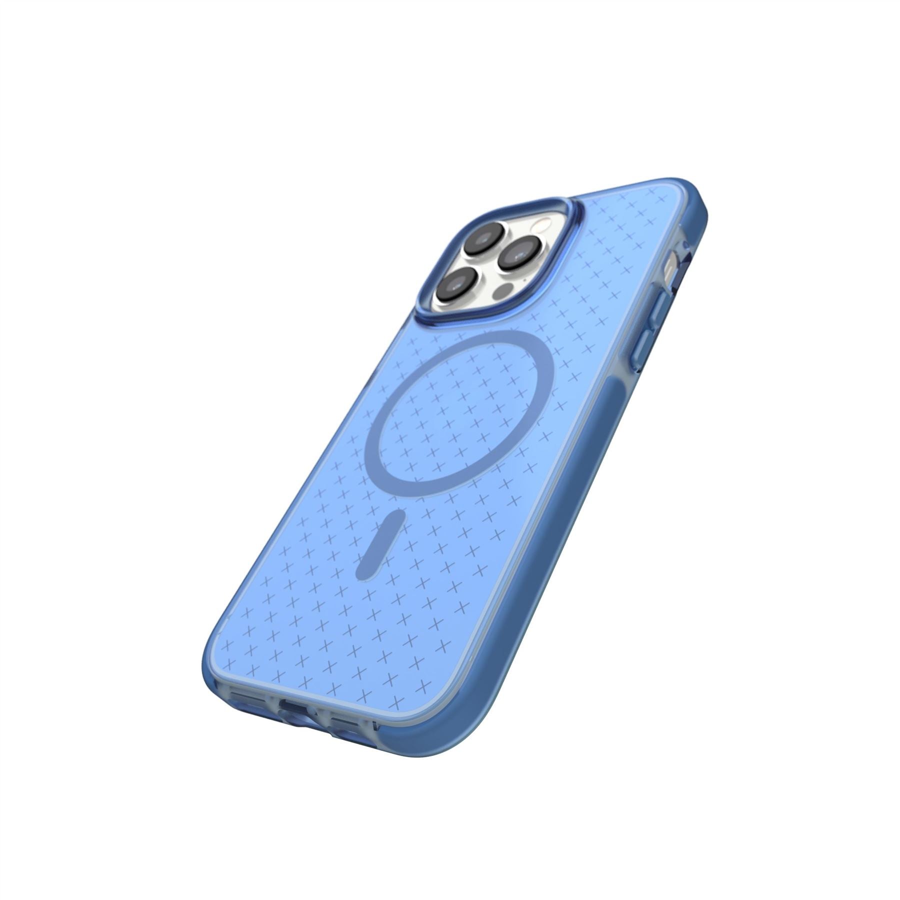 Gucci Blue Check iPhone 14 Pro Case