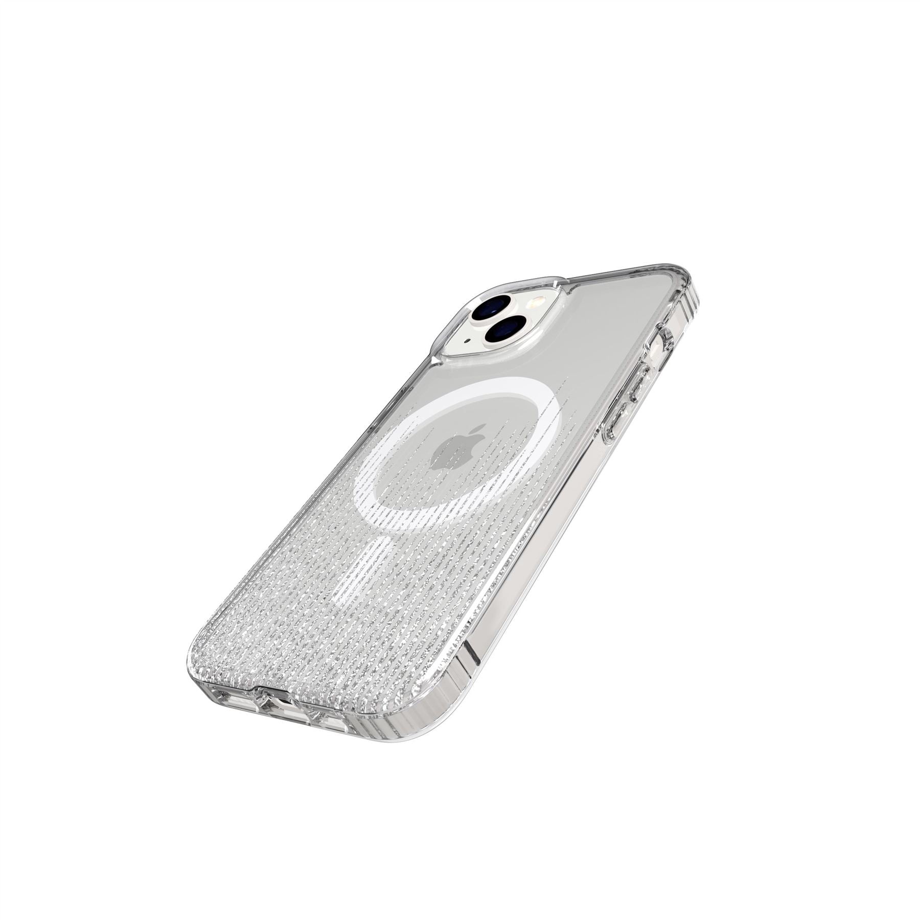 Sparkle Case with MagSafe for iPhone 13 Pro Max - Clear, Silver