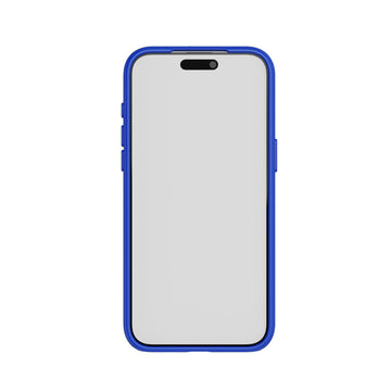 Little Everyday Things Matte Fitted iPhone Case with Interchangeable Buttons, Blue / iPhone X/XS