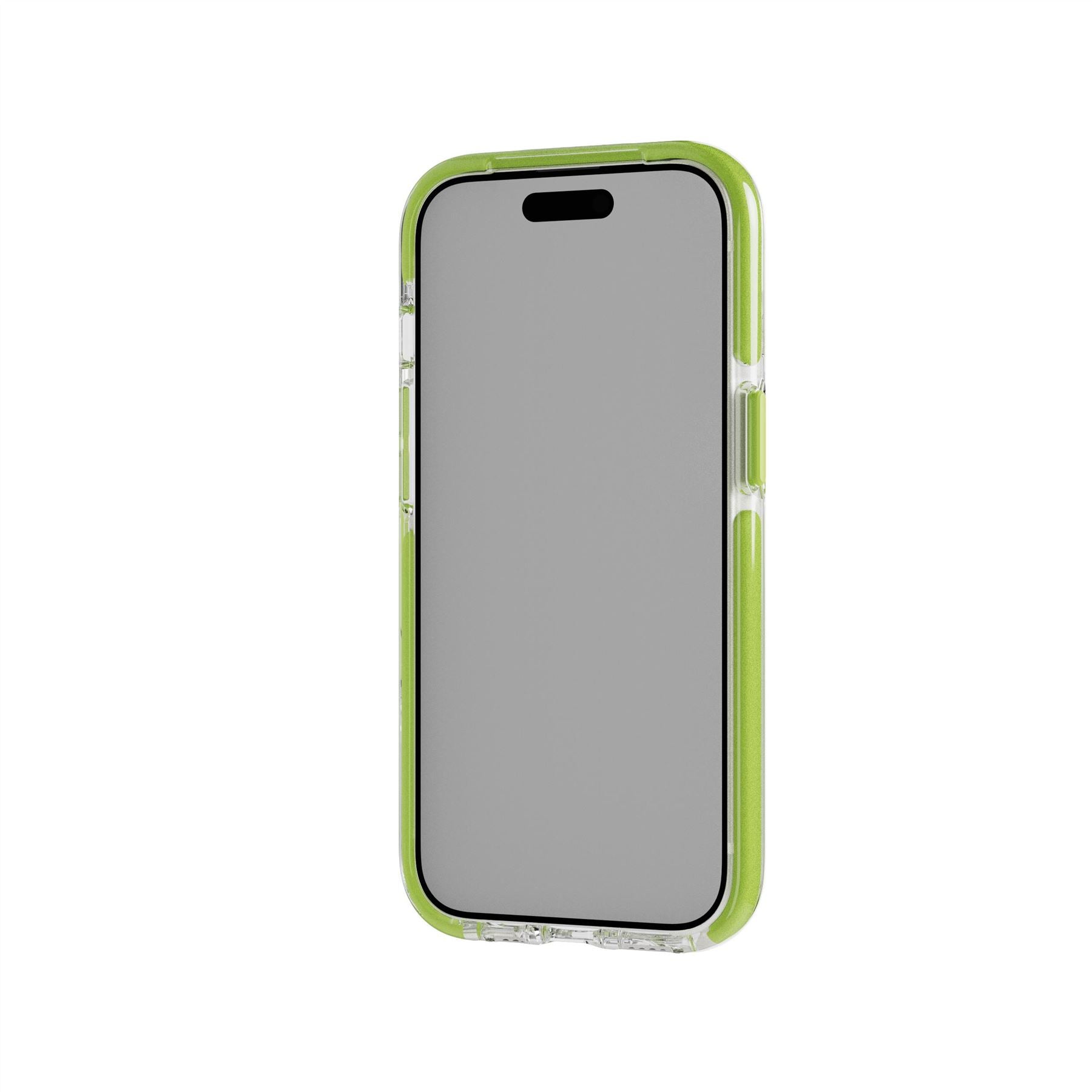 Evo Crystal Kick - Apple iPhone 15 Case MagSafe® Compatible - Lime 