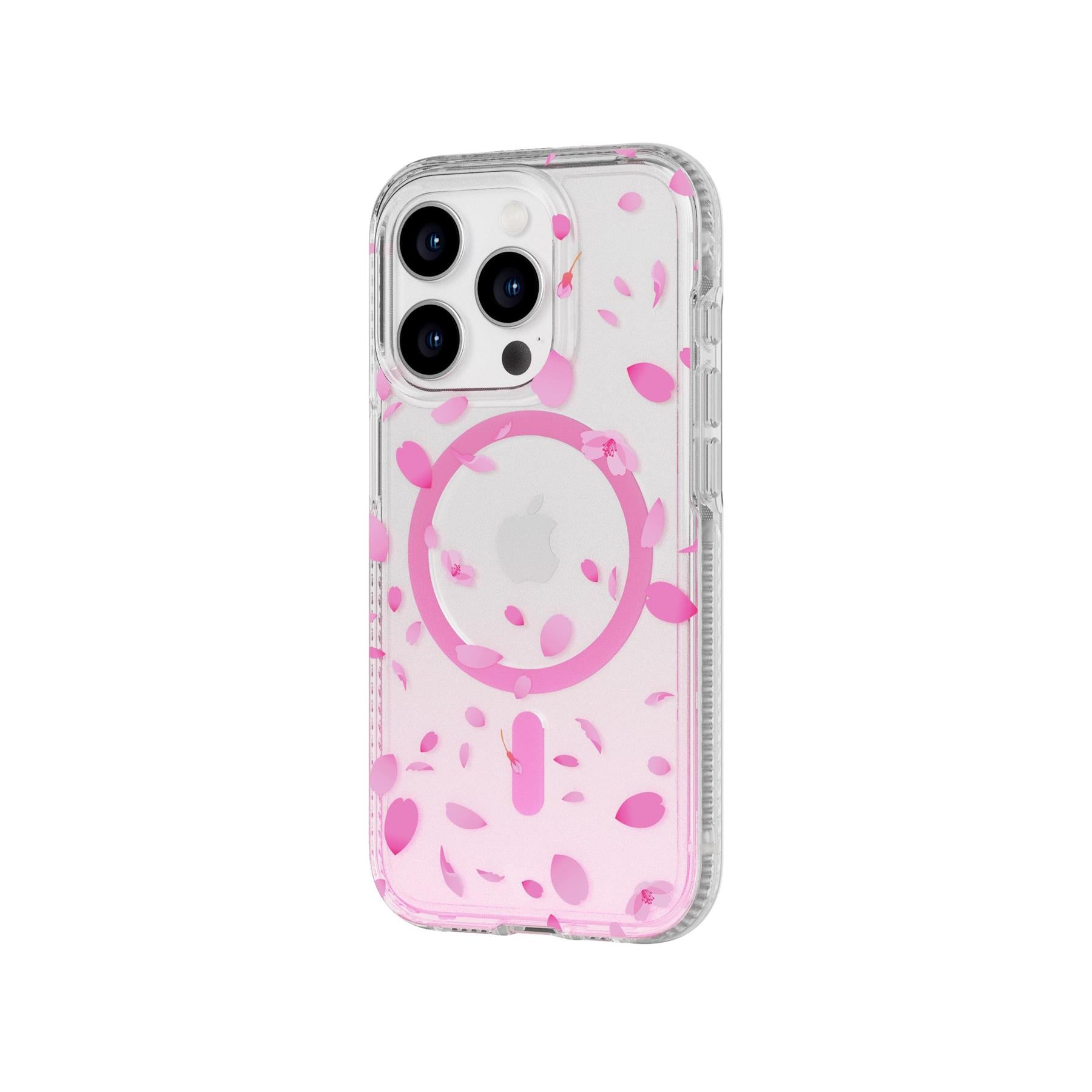 FlexQuartz Apple iPhone 15 Pro Case MagSafe® Compatible - Cherry Blossom