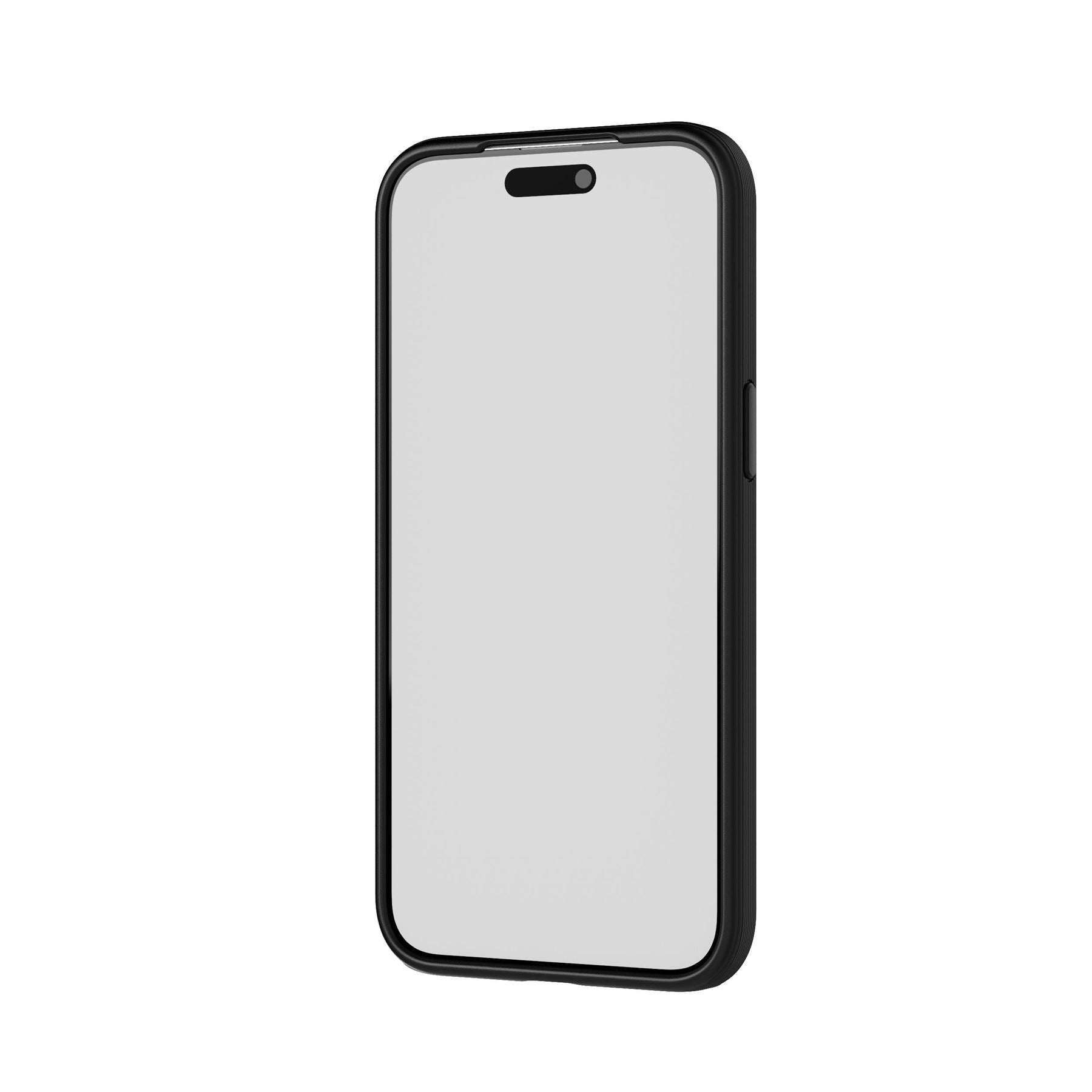 Simple Pattern Transparent Black Lens All-inclusive Phone Case For