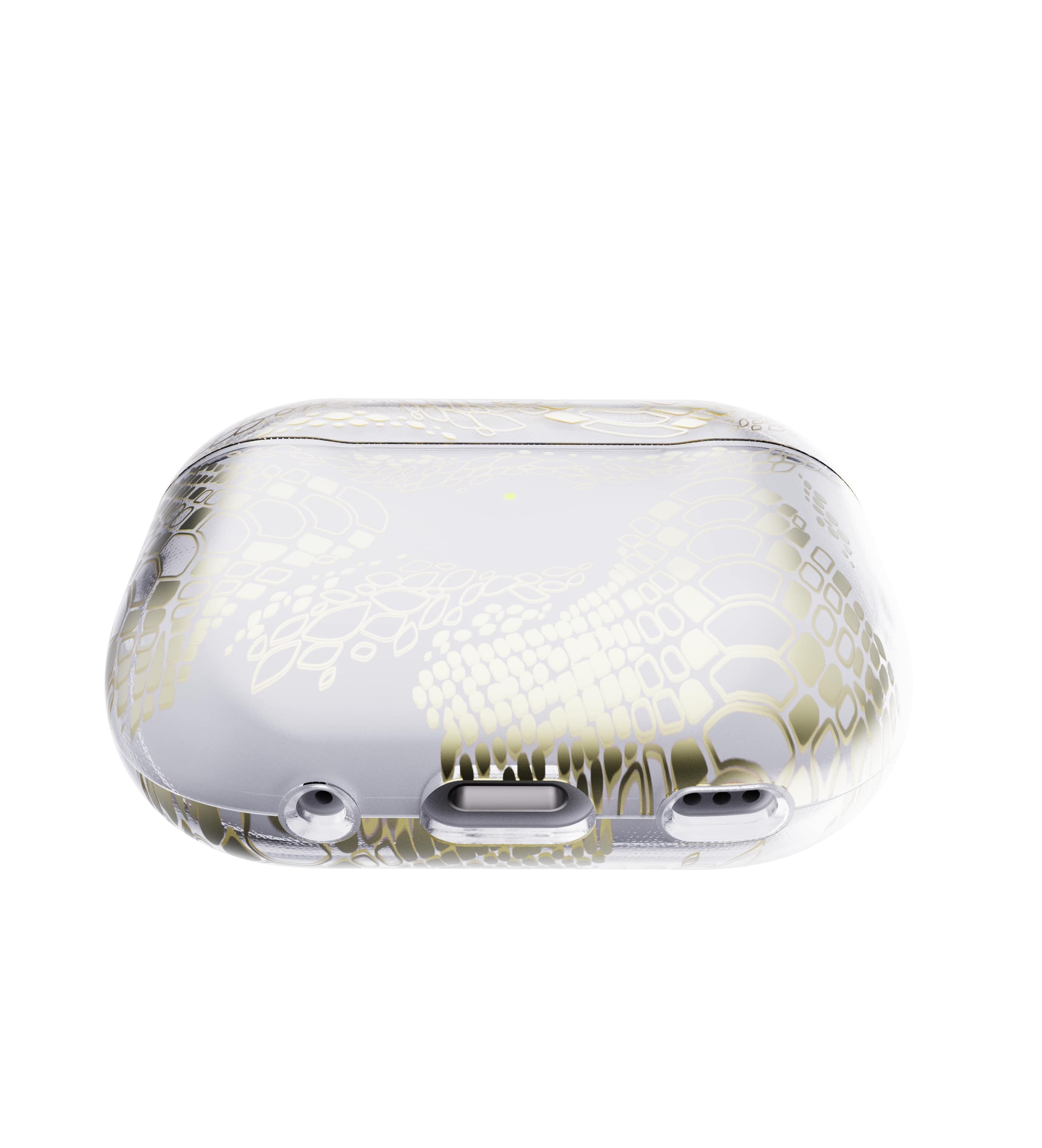 EvoArt - Apple AirPods Pro 2 Case - Lunar Snake Gold