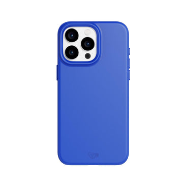 Little Everyday Things Matte Fitted iPhone Case with Interchangeable Buttons, Blue / iPhone X/XS