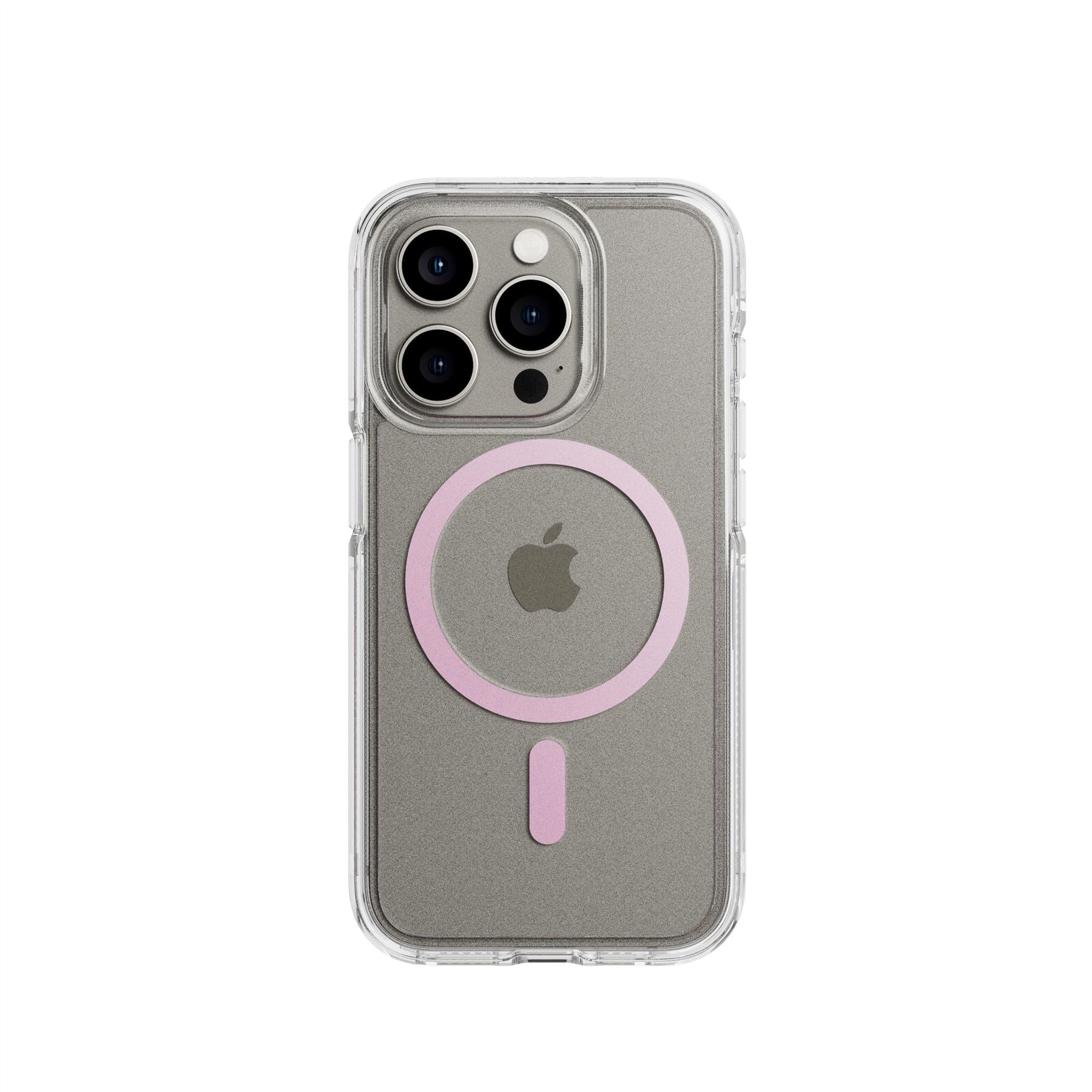 FlexQuartz - Apple iPhone 15 Pro Case MagSafe® Compatible - Pink ...