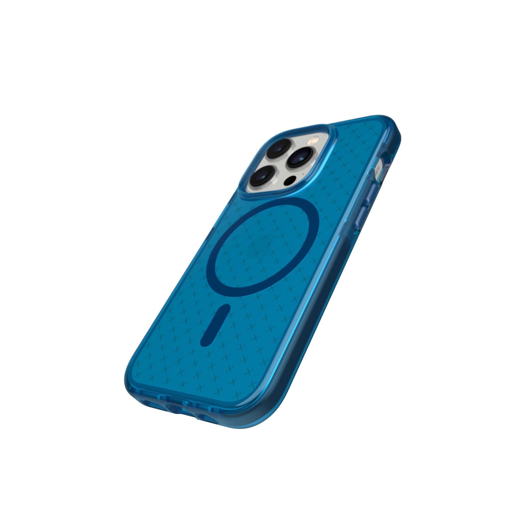 Gucci Blue Check iPhone 14 Pro Case