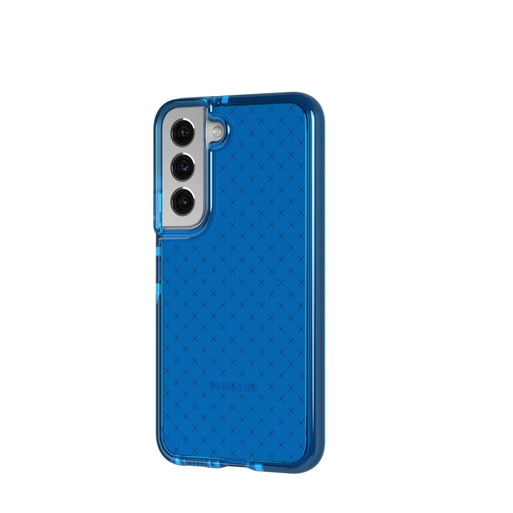 Evo Check Enhanced Samsung Galaxy S22 Case Classic Blue