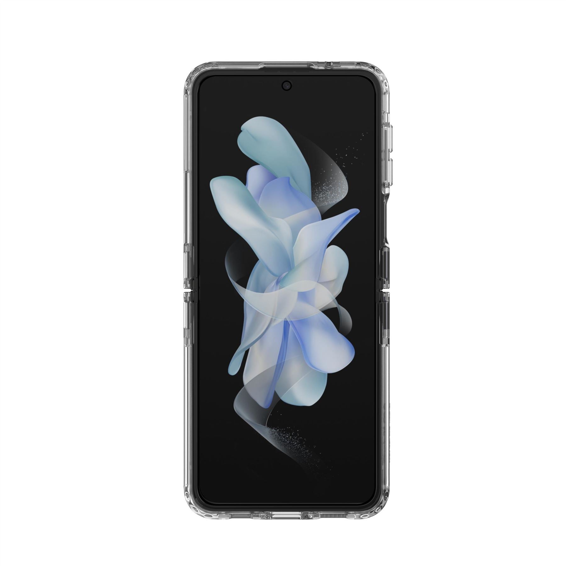 Z Flip 5 Korean Elegant Clear Colorful Phone Case for Samsung 