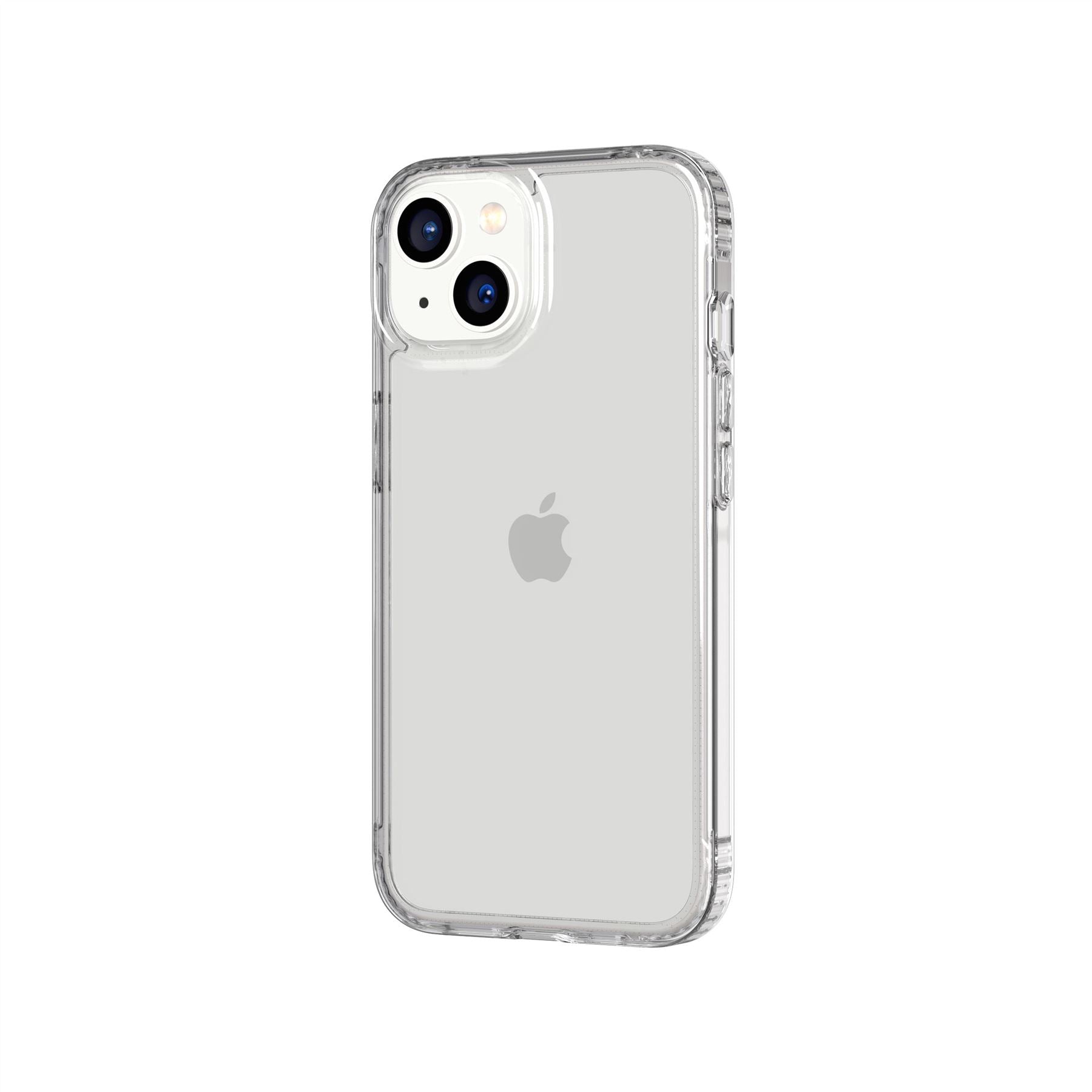 Clear & white phone case